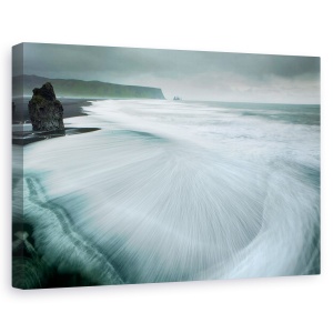 Tablou canvas - Tara Magica, Surf, Plaja, Islanda, Peisaj, 60 x 90 cm