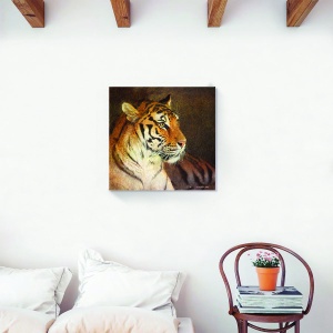 Tablou decorativ tigru canvas 60x60 cm