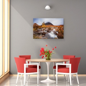 Tablou canvas - Toamna In Glencoe, Glencoe, Scotia, Toamna, Buachaille, Munte, 40 x 60 cm - Img 4