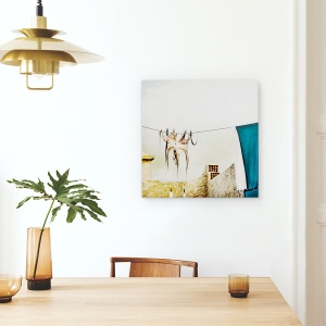 Tablou canvas - Tote Hose, Caracatita, Abstract, Rufe, Uscat, 60 x 60 cm - Img 4