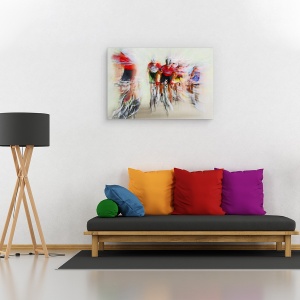 Tablou canvas - Ultima Tura, Actiune, Icm, Miscare, Expunere Lunga, Blurat, 60 x 90 cm - Img 2