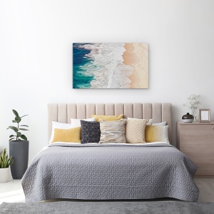 Tablou Canvas - Unde Se Termina Oceanul, 50 x 80 cm - Img 3
