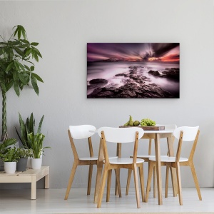 Tablou Canvas - Undeva Intre Lumina Si Umbra, Oahu, Hawaii, Sua, Recif, Stanca, 50 x 80 cm - Img 4