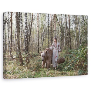 Tablou canvas - Vis, Fata, Vis, Rusia, Portret, Urs, 40 x 60 cm