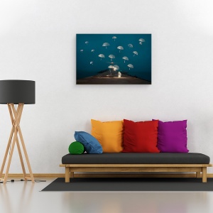 Tablou canvas - Vise, Ireal, Noapte, Persoana, Minciuna, 60 x 90 cm - Img 2