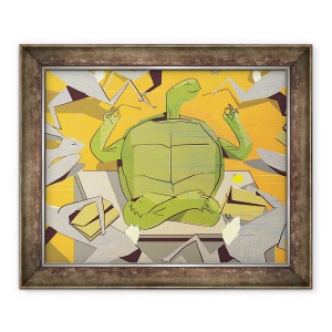 Tablou inramat - A.Richard Allen - incet! 2009, 70 x 85 cm