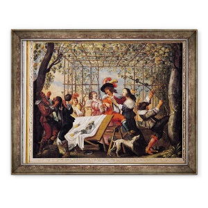 Tablou inramat - Abraham Bosse - toamna, 60 x 80 cm