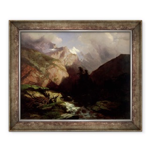Tablou inramat - Alexandre Calame - Jungfrau, 50 x 60 cm