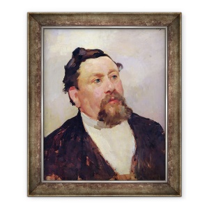 Tablou inramat - Alfred Roll - Armand Fallieres 1841-1931 1891, 70 x 85 cm