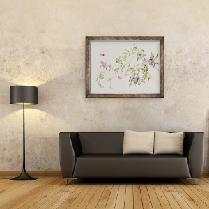 Tablou inramat - Alison Cooper - Macropetale, 60 x 80 cm - Img 2