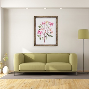 Tablou inramat - Alison Cooper - Rosa Mutabilis, 60 x 80 cm - Img 2