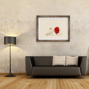 Tablou inramat - Alison Cooper - Un Black Watch Red hackle, 70 x 90 cm - Img 2