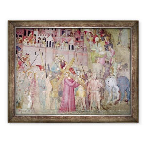 Tablou inramat - Andrea di Bonaiuto - Drumul spre Golgota, de la Capela Spaniola, 60 x 80 cm