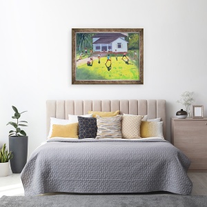 Tablou inramat - Andrew Macara - Cricket, Sri Lanka, 70 x 90 cm - Img 3
