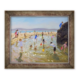 Tablou inramat - Andrew Macara - Piatra piscina.Tenby, 50 x 60 cm