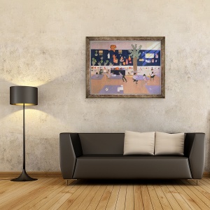 Tablou inramat - Andrew Macara - Sala de clasa, Derby, 60 x 80 cm - Img 2