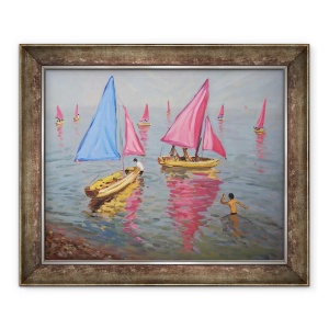 Tablou inramat - Andrew Macara - Scoala de navigatie, Bognor Regis,2012, 50 x 60 cm