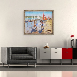 Tablou inramat - Andrew Macara - Stropi, Abersoch, 50 x 60 cm - Img 2
