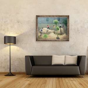 Tablou inramat - Andrew Macara - Teren de joaca, Lesbos, 60 x 80 cm - Img 2