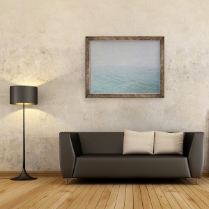 Tablou inramat - angus hampel - soapte in ceata, 2019, 60 x 80 cm - Img 2
