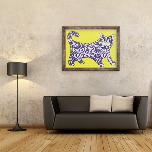 Tablou inramat - Anne Storno - Nu sunt un obiect decorativ, salut, 2015, 60 x 80 cm - Img 2