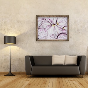 Tablou inramat - Ant Smith - Felii de ceapa rosie, 2020, 70 x 90 cm - Img 2