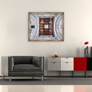 Tablou inramat - Ant Smith - Tavan de intrare in V&A, 2020, 50 x 60 cm - Img 2