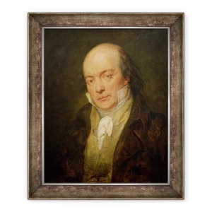 Tablou inramat - Ary Scheffer - Pierre-Jean de Beranger 1780-1857, 70 x 85 cm