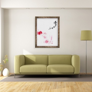 Tablou inramat - Bella Larsson - Lichen {Fay-erie praf}, 70 x 90 cm - Img 2
