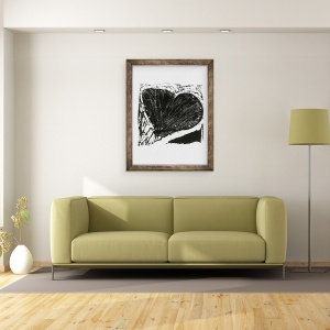Tablou inramat - Bella Larsson - Molie intunecata, 70 x 90 cm - Img 2