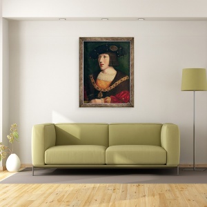 Tablou inramat - Bernard van Orley - Portretul lui Carol V 1500-58, la varsta de aproximativ saisprezece ani, 60 x 80 cm - Img 2