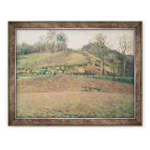 Tablou inramat - Camille Pissarro - Pluguri, 60 x 80 cm