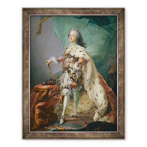 Tablou inramat - Carl Gustaf Pilo - Portret De Frederick V, 60 x 80 cm
