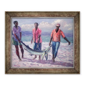 Tablou inramat - Carlton Murrell - Marea captura, 70 x 85 cm