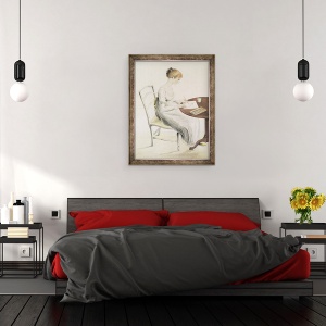 Tablou inramat - Cassandra Austen - Fanny Austen-Knight 1793-1882, 70 x 90 cm - Img 3