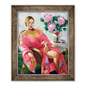 Tablou inramat - Catherine Abel - Ceai, 70 x 85 cm
