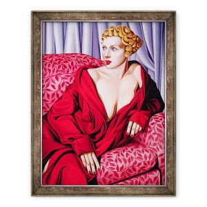 Tablou inramat - Catherine Abel - Kimono Rosu, 60 x 80 cm