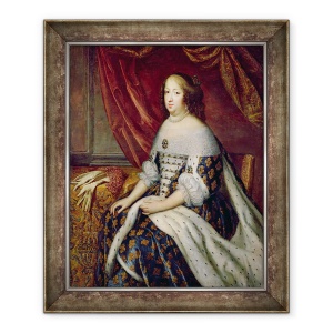 Tablou inramat - Charles Beaubrun - Portret De Anne De Austria 1601-66 Regina Frantei, 70 x 85 cm