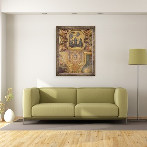 Tablou inramat - Charles Le Brun - Pace la Aix-la-Chapelle in 1668, 60 x 80 cm - Img 2