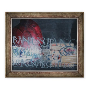 Tablou inramat - Charlie Millar - Uhusiano, 70 x 85 cm