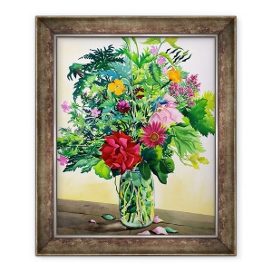 Tablou inramat - Christopher Ryland - Gradina Flori, 70 x 85 cm