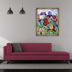 Tablou inramat - Christopher Ryland - Irisuri Glemsford, 50 x 60 cm - Img 2