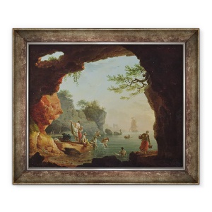 Tablou inramat - Claude Joseph Vernet - Saldatorii, 50 x 60 cm