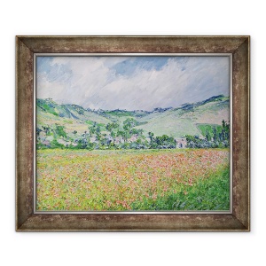 Tablou inramat - Claude Monet - Campul de mac langa Giverny, 50 x 60 cm