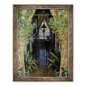 Tablou inramat - Claude Monet - Coltul unui apartament la Argenteuil, 70 x 90 cm