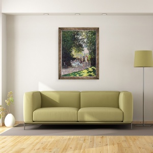 Tablou inramat - Claude Monet - Parc Monceau, 60 x 80 cm - Img 2