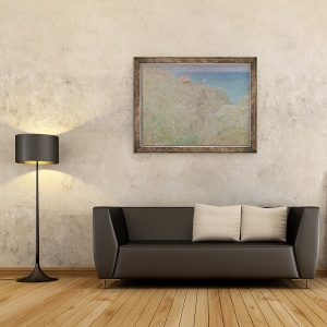 Tablou inramat - Claude Monet - Stanci la Varengeville, 60 x 80 cm - Img 2