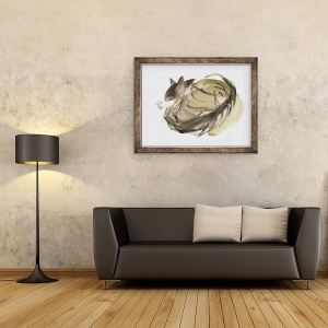 Tablou inramat - Claudia Hutchins-Puechavy - Pisica II, 70 x 90 cm - Img 2