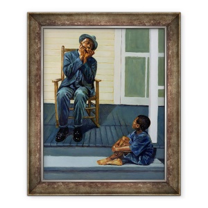 Tablou inramat - Colin Bootman - Lectie de muzica #1, 50 x 60 cm