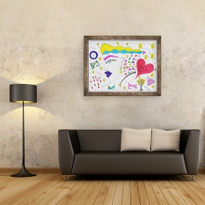 Tablou inramat - Daisy de Villeneuve - Sparks Fly, 60 x 80 cm - Img 2